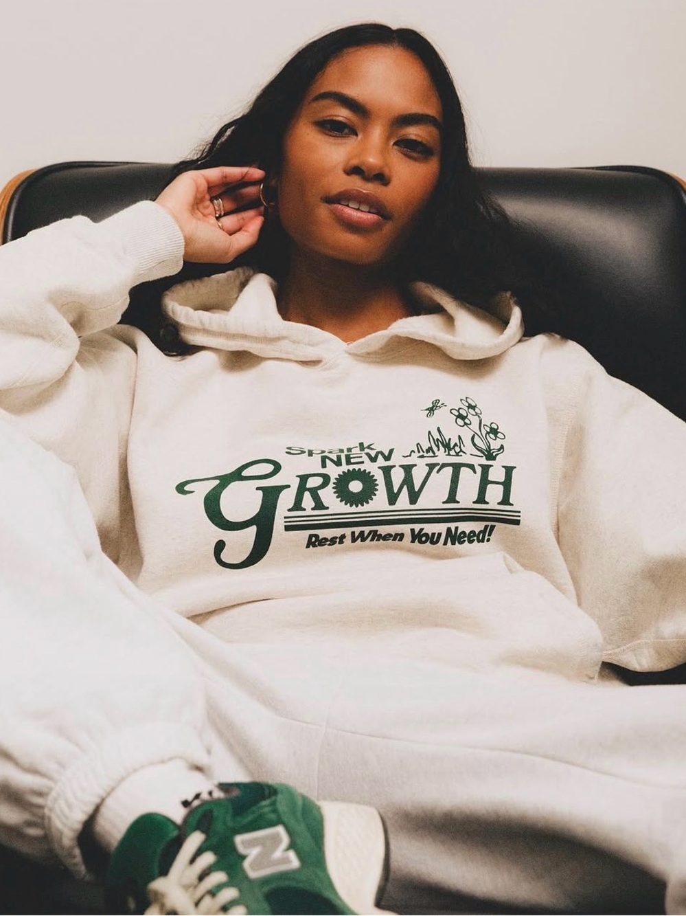 Okay to Rest - Spark New Growth Hoodie